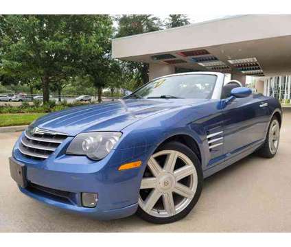 2006 Chrysler Crossfire for sale is a Blue 2006 Chrysler Crossfire Car for Sale in Houston TX