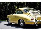 1965 Porsche 356SC 1.6L Manual Coupe Champagne Yellow