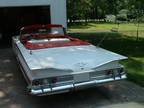 1960 Chevrolet Impala Convertible Red and White
