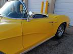 1962 Chevrolet Corvette Convertible Yellow Manual