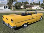 1955 Chevrolet Bel Air Convertible Custom Yellow