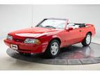 1992 Ford Mustang Red convertible
