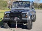 1994Land Rover Defender 110 Convertible Platinum Metallic