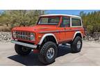 1972 Ford Bronco Suv Orange