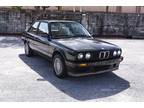 1991 BMW 3-Series Black Coupe