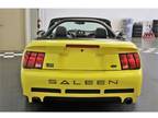 2001 Ford Mustang Saleen S281SC Convertible Zinc Yellow