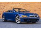 2007 BMW M6 Convertible Blue Metallic