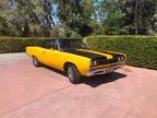 1969 Plymouth Road Runner convertible yellow