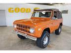 1969 Ford Bronco Orange 302 V8 engine Convertible amazing