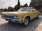 1966 Chevrolet Impala SS 1966 Chevrolet Impala Coupe Yellow RWD Manual SS