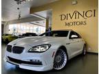 2018 BMW 6 Series ALPINA B6 x Drive Gran Coupe White, One Of A Kind! Gorgeous!