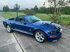 2008 Shelby GT Convertible Blue