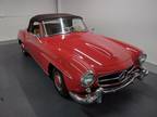 1957 Mercedes-Benz 190Series Convertible Manual Red