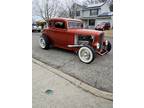 1932 Ford 5 Window Deuce Coupe V8 Orange