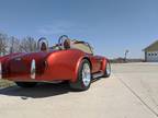 1966 Shelby Cobra Orange Supercharged Convertible