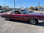 1966 Pontiac Catalina Burgundy Blacktop Top Convertible