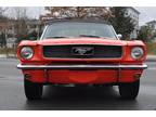 1966 Ford Mustang Convertible Manual Red