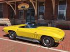1966 Chevrolet Corvette Yellow Convertible RWD