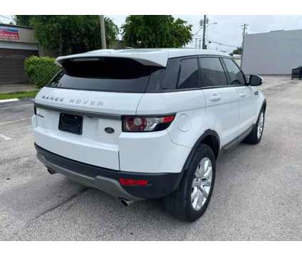 2015 Land Rover Range Rover Evoque for sale is a White 2015 Land Rover Range Rover Evoque Car for Sale in Hallandale Beach FL