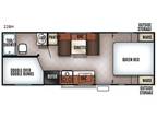 2018 Forest River Forest River RV Cherokee Grey Wolf 22BH 27ft