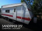 Forest River Sandpiper T25 Toy Hauler Travel Trailer 2002