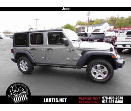 2018UsedJeepUsedWrangler UnlimitedUsed4x4 is a Silver 2018 Jeep Wrangler Unlimited Car for Sale in Leominster MA