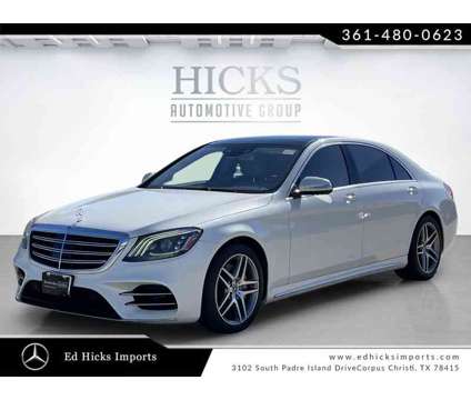 2019UsedMercedes-BenzUsedS-ClassUsedSedan is a White 2019 Mercedes-Benz S Class S 560 Car for Sale in Corpus Christi TX
