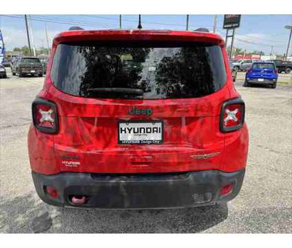 2019 Jeep Renegade Trailhawk 4x4 is a Red 2019 Jeep Renegade Trailhawk SUV in Dodge City KS