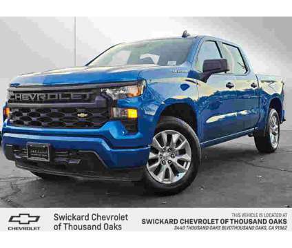 2023NewChevroletNewSilverado 1500New2WD Crew Cab 147 is a Blue 2023 Chevrolet Silverado 1500 Car for Sale in Thousand Oaks CA