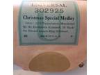 CHRISTMAS SPECIAL MEDLEY - UNIVERSAL 302925 player piano roll - RARE ROLL