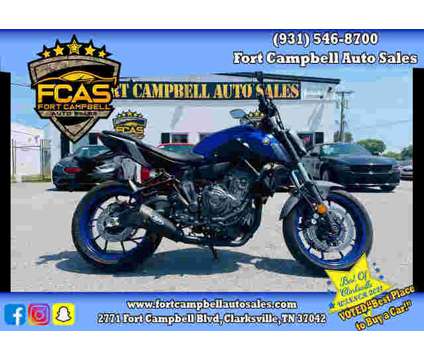 2021 Yamaha MT-07 for sale is a Blue 2021 Yamaha MT Motorcycle in Clarksville TN