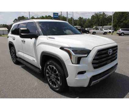 2023UsedToyotaUsedSequoiaUsedRWD (GS) is a White 2023 Toyota Sequoia Car for Sale in Quitman GA