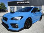 2016 Subaru WRX STI AWD Series. Hyper Blue 4dr Sedan