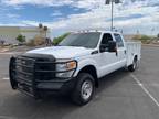 2015 Ford Other 4WD Crew Cab service utility work truck with ladder rack low