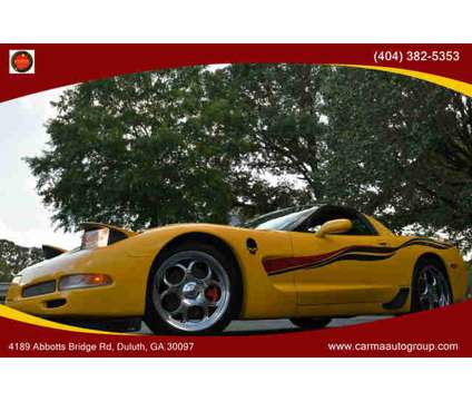 2002 Chevrolet Corvette for sale is a Yellow 2002 Chevrolet Corvette 427 Trim Car for Sale in Duluth GA
