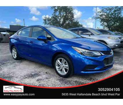 2018 Chevrolet Cruze for sale is a Blue 2018 Chevrolet Cruze Car for Sale in West Park FL