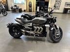 2024 Triumph Rocket 3 R Matte Silver Ice Motorcycle for Sale