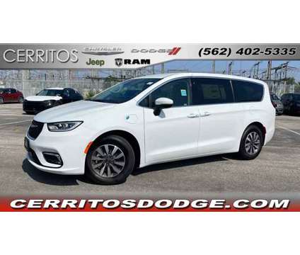 2023 Chrysler Pacifica Hybrid Touring L is a White 2023 Chrysler Pacifica Car for Sale in Cerritos CA