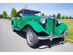 1952 MG TD Convertible Green Manual