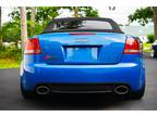 2008 Audi RS4 Convertible Sprint Blue