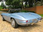 1964 Chevrolet Corvette Convertible Manual Silver Blue