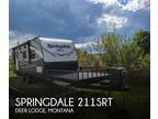 Keystone Springdale 211srt Travel Trailer 2017