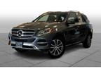 2017Used Mercedes-Benz Used GLEUsed4MATIC SUV