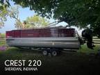 Crest Classic Fish 220 C4 Pontoon Boats 2020