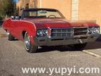 1969 Buick Skylark Convertible Red 350 CI