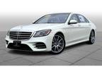 2018Used Mercedes-Benz Used S-Class Used4MATIC Sedan