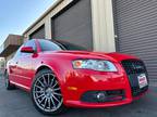 2008 Audi A4 S Line 2 0T Sedan 4D Red,