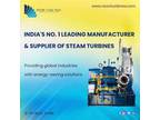Trusted Saturated Steam Turbine Manufacturers in India - Nco