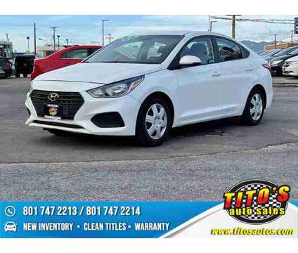 2018 Hyundai Accent for sale is a White 2018 Hyundai Accent Car for Sale in Murray UT