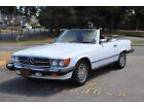 1987 Mercedes-Benz SL-Class 1987 Mercedes-Benz 560SL Convertible